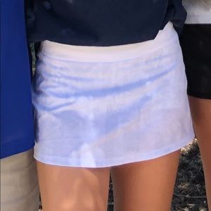 White lulu lemon skirt!!